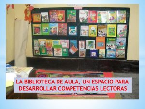 DISEÑO DE BIBLIOTECAS DE AULA