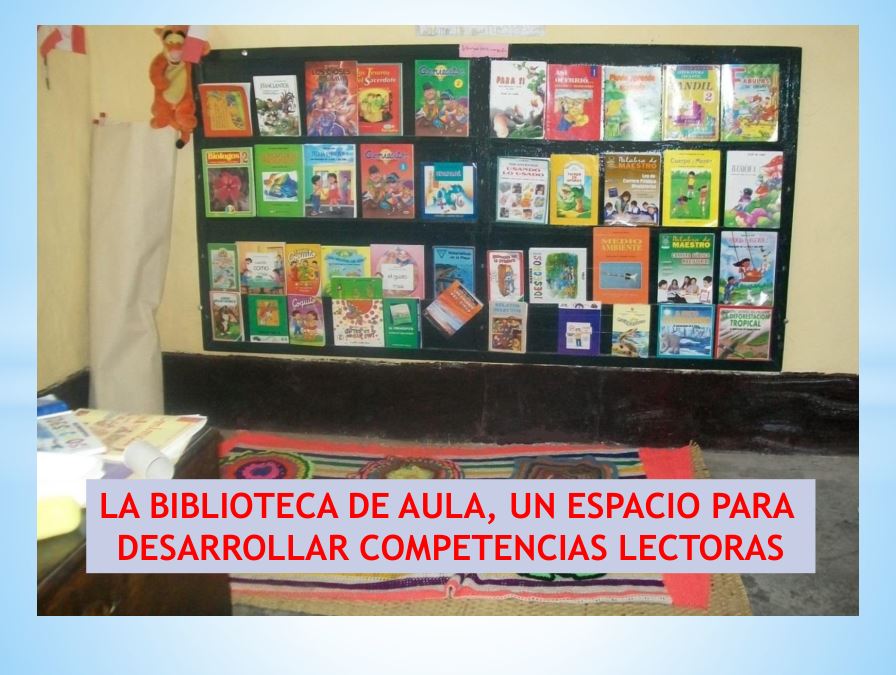 DISEÑO DE BIBLIOTECAS DE AULA