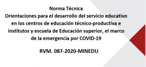 ATP ORIENTACIONES PARA EL SERVICIO