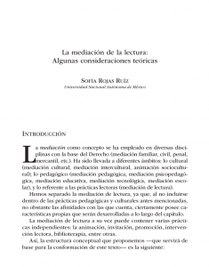 FORMACIÓN DE LECTORES