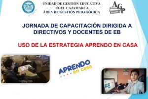 II JORNADA DIRECTORES-DOCENTES- APRENDO EN CASA
