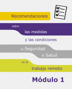 RECOMENDACIONES PARA EL TRABAJO REMOTO