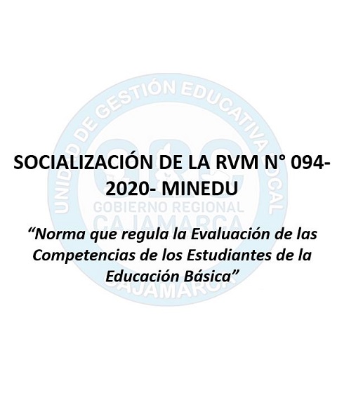 IV JORNADA DIRECTORES-RVM 094-2020