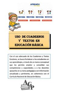 USO DE CUADERNOS Y TEXTOS EB