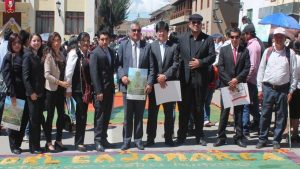 UGEL Cajamarca participa de la celebración del Corpus Christi