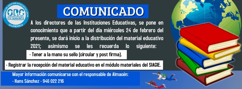 COMUNICADO URGENTE