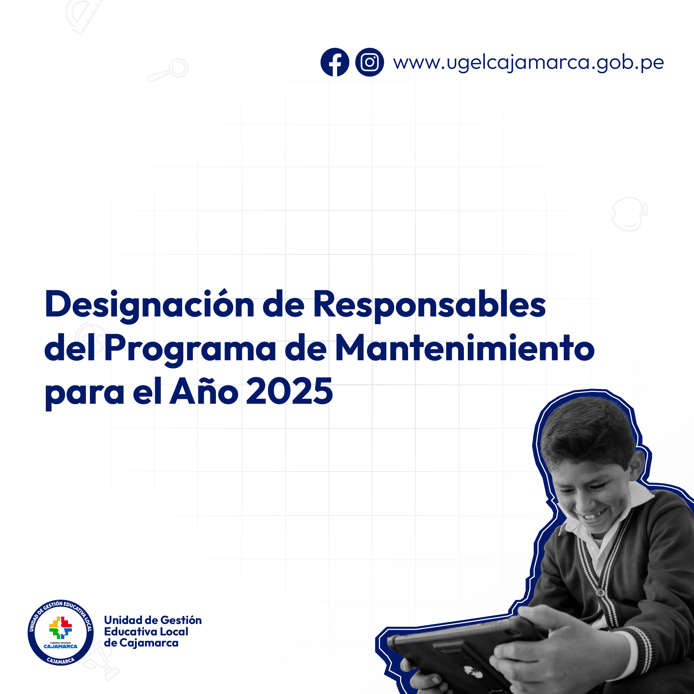 Designación de Responsables del Programa de Mantenimiento para el Año 2025