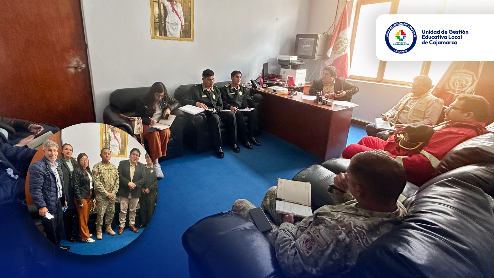 Cajamarca se alista para la juramentación de policías escolares: compromiso conjunto por entornos escolares seguros y formativos